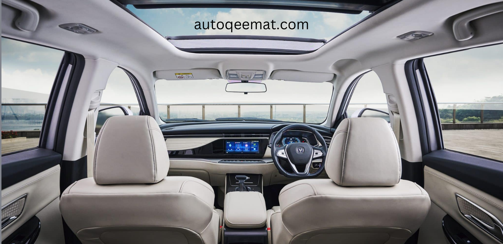 Changan oshan x7 interior back full view