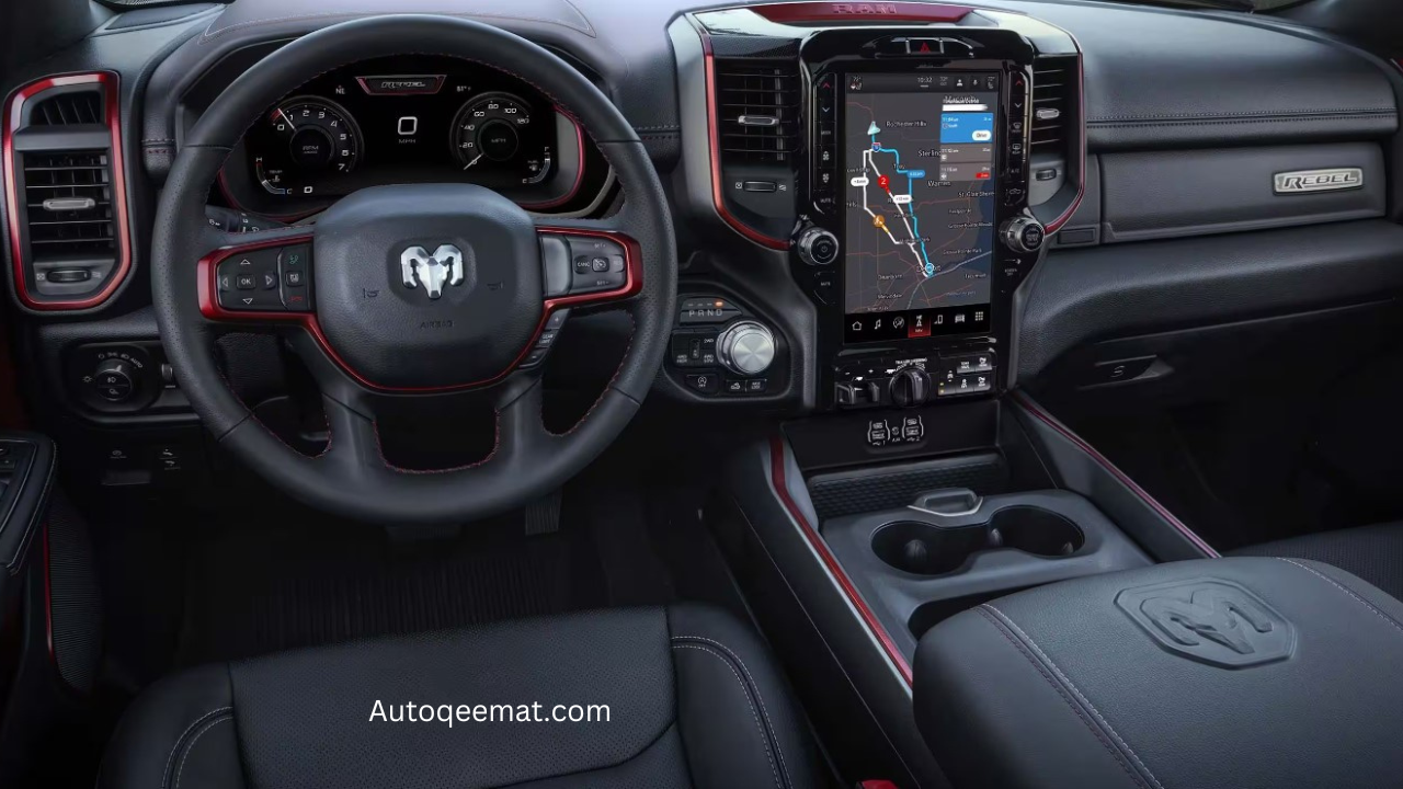 DODGE RAM 2024 interior view