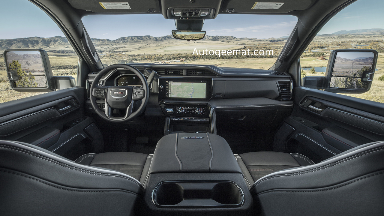 GMC SIERRA 2024 interior full view