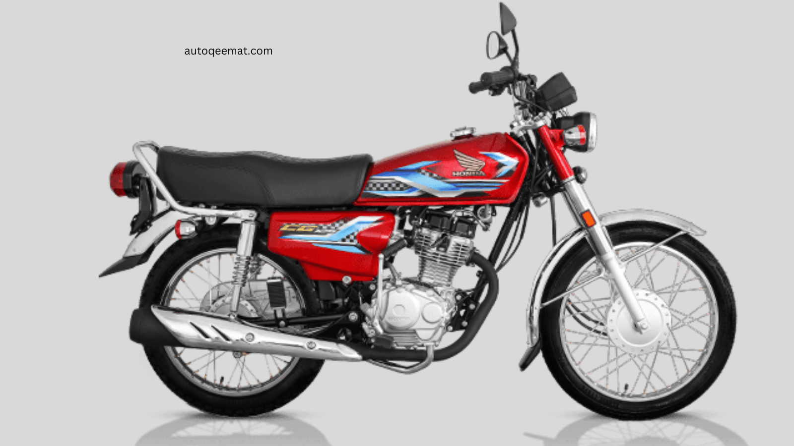 Honda 125 2024 red color