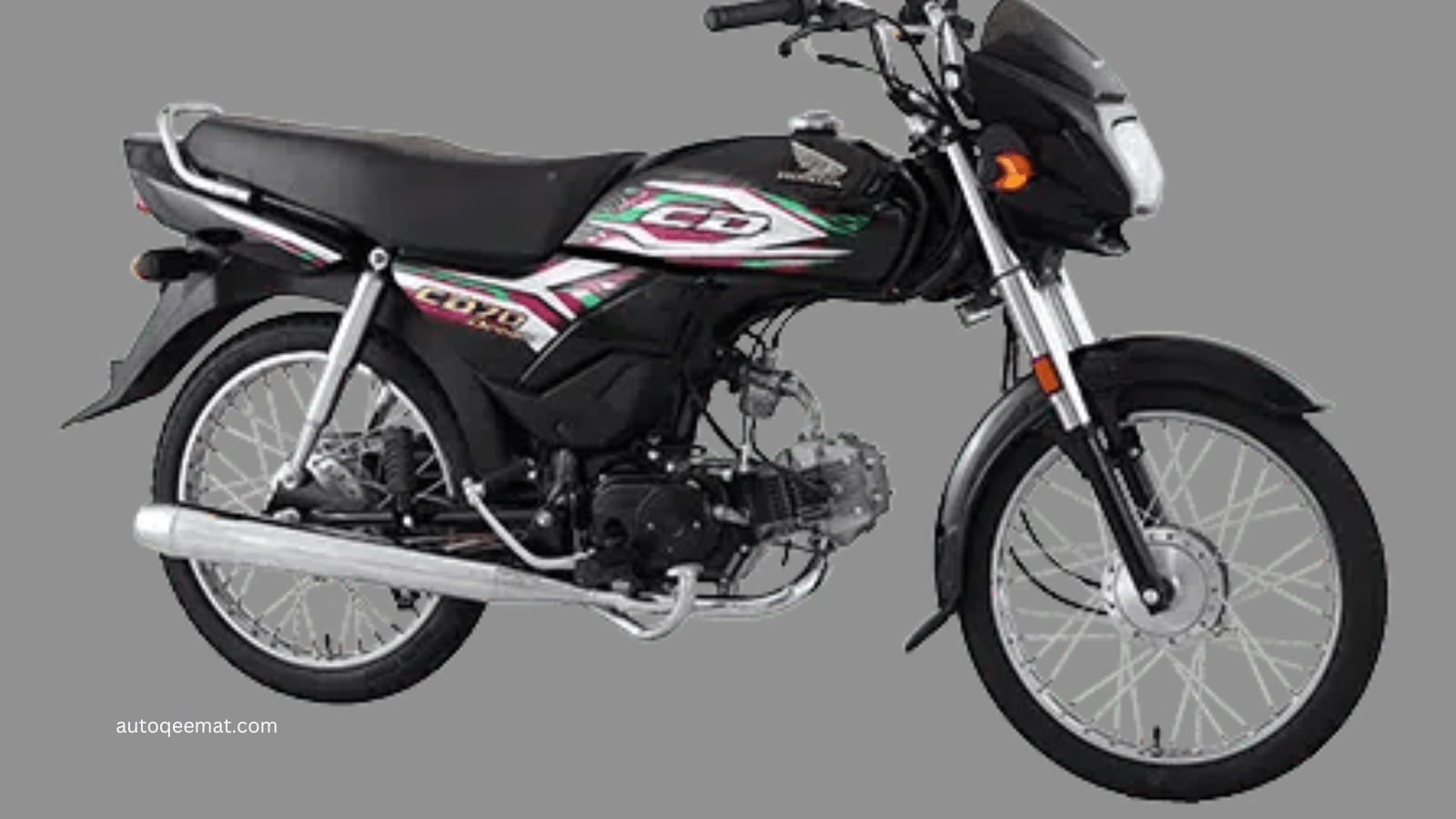 Honda cd 70 dream 2024 black color