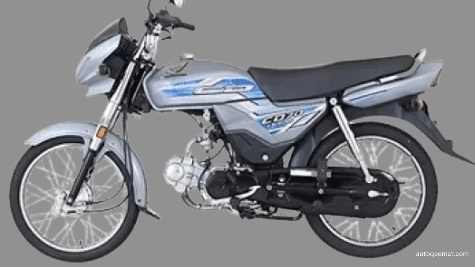 Honda cd 70 dream 2024 silver color