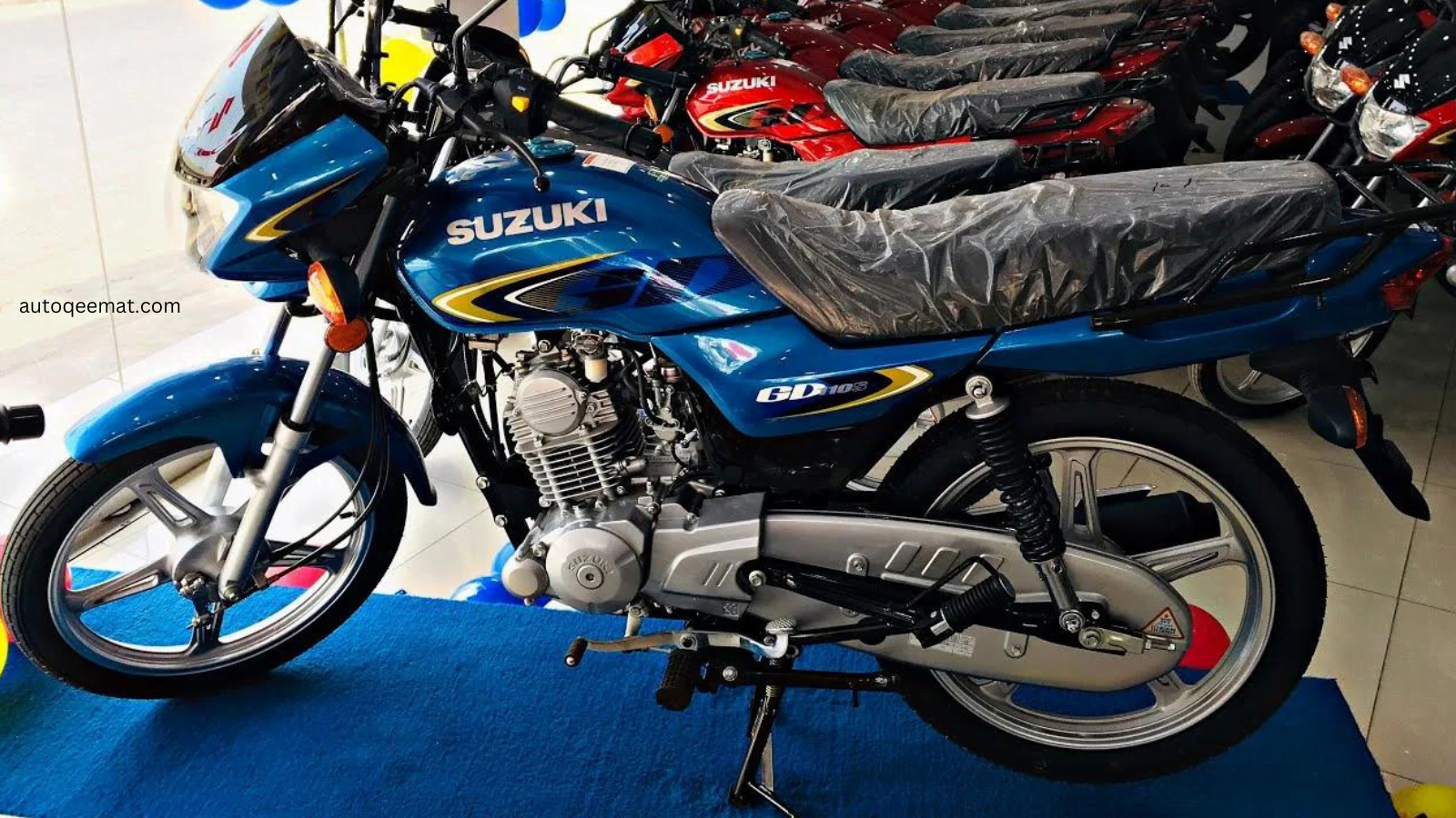 Suzuki gd 110 2024 blue color