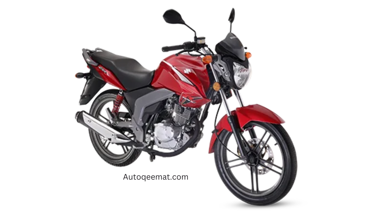 Suzuki gsx 125 2024 red color