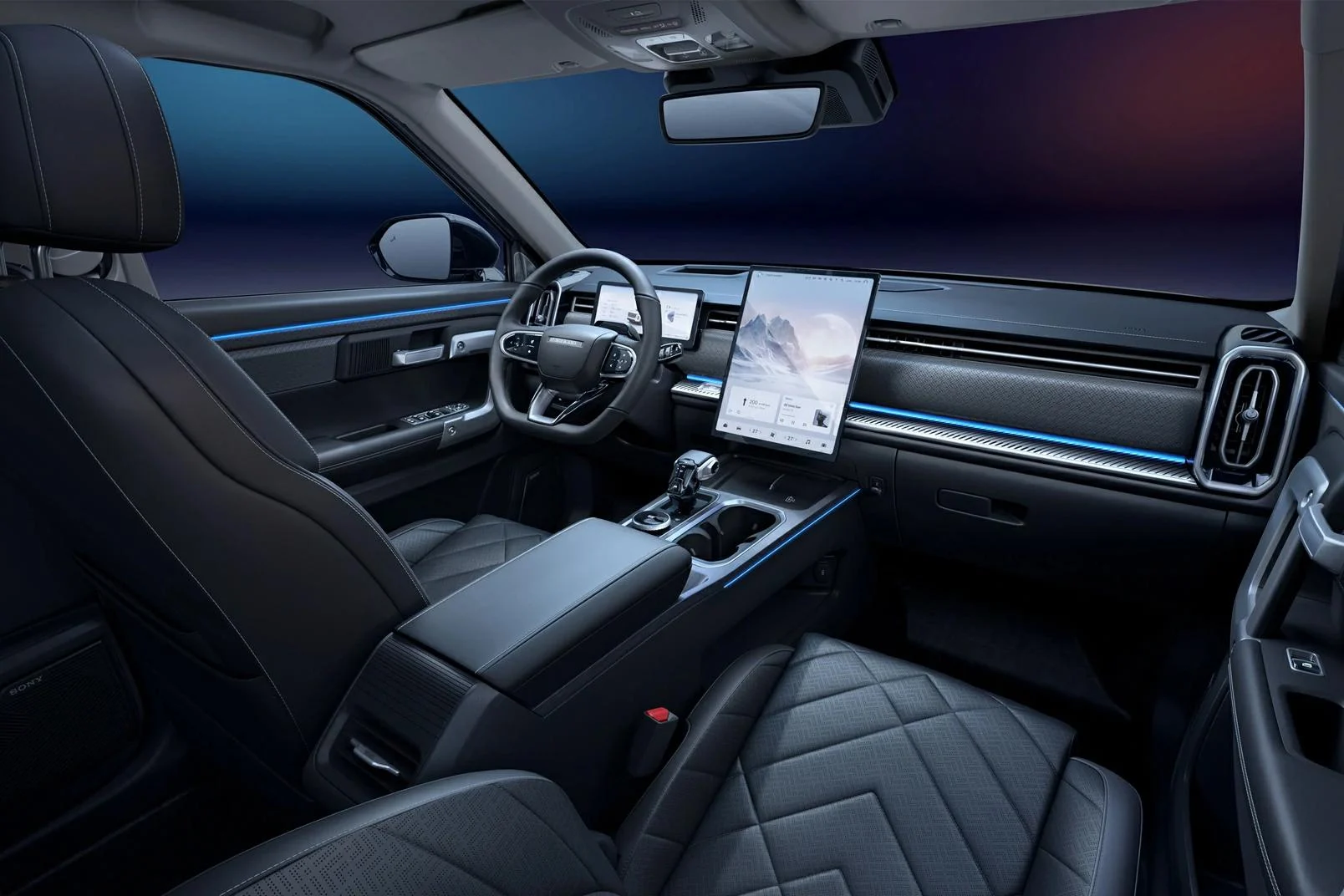 JAECOO J7 PHEV interior